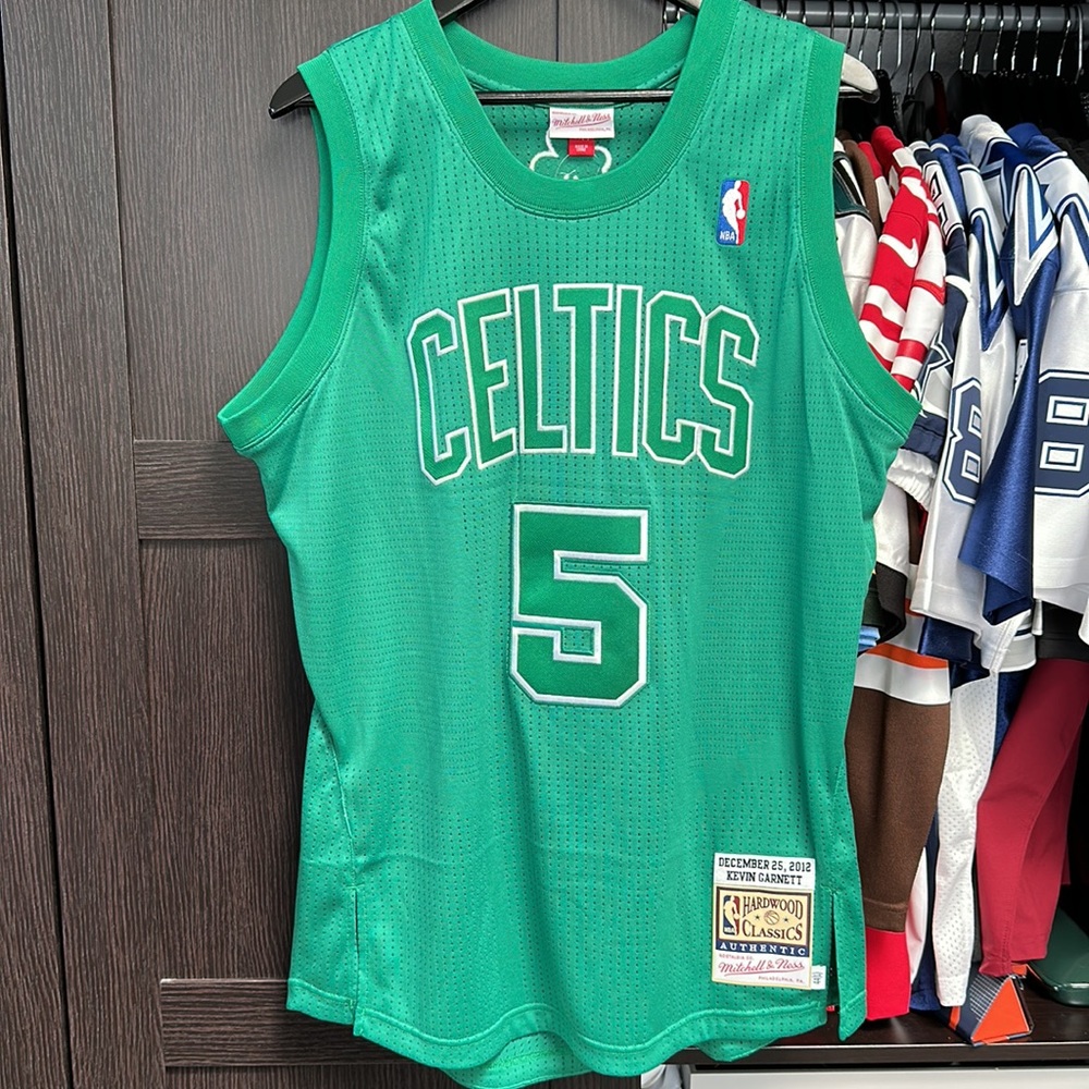Kevin Garnett Boston Celtics Mitchell & Ness 2012 Authentic Xmas Day Jersey